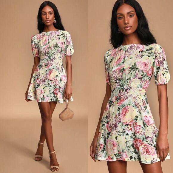 Faithful the Brand Sidonie Floral Mini Dress - Picture 5 of 11